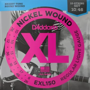 D'Addario XL 12-String Set Nickel Wound