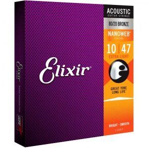 Elixir paars acoustic 10/47